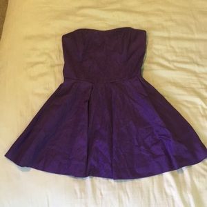 Purple Cocktail Dress